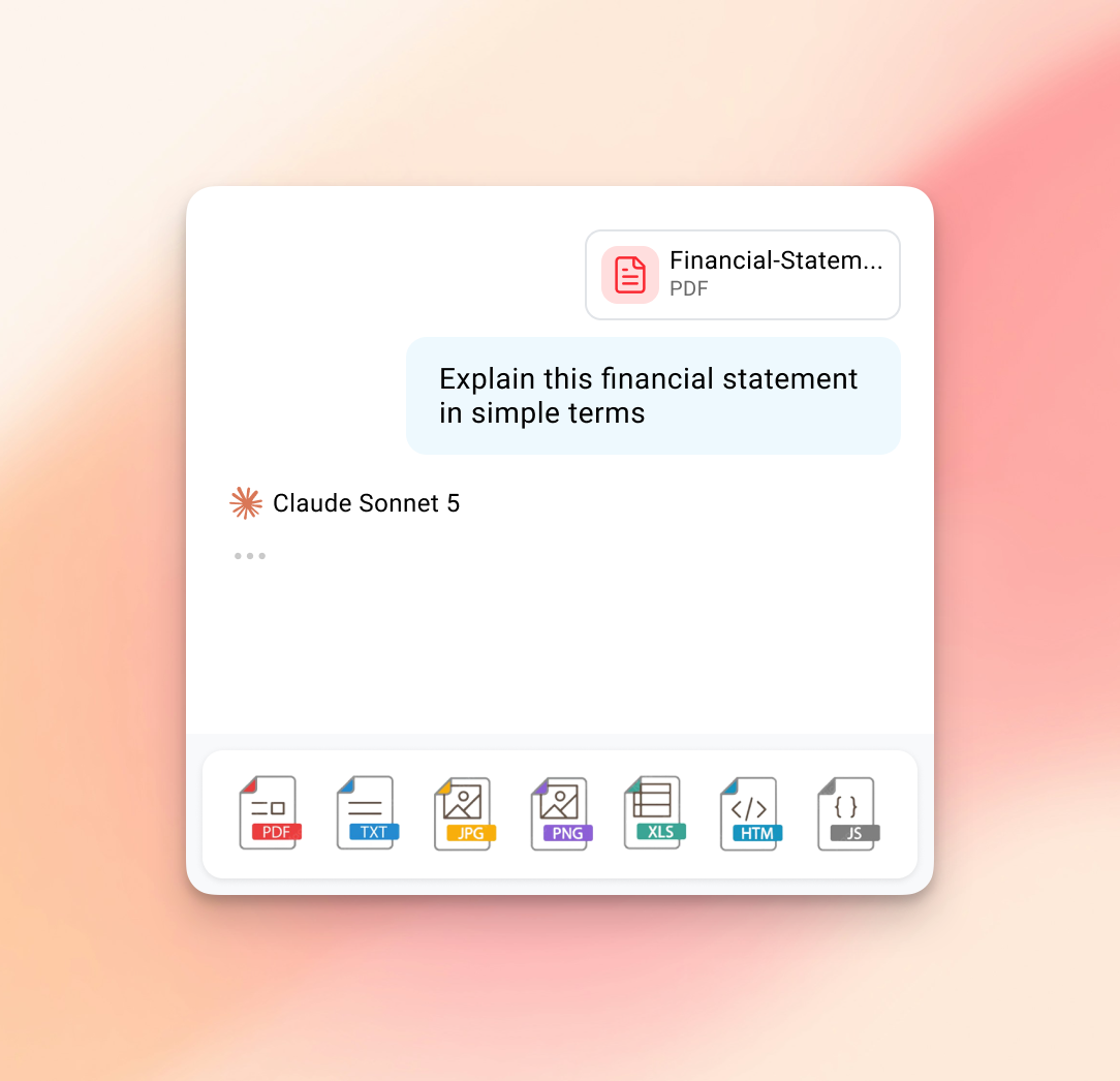 Chat with documents and images